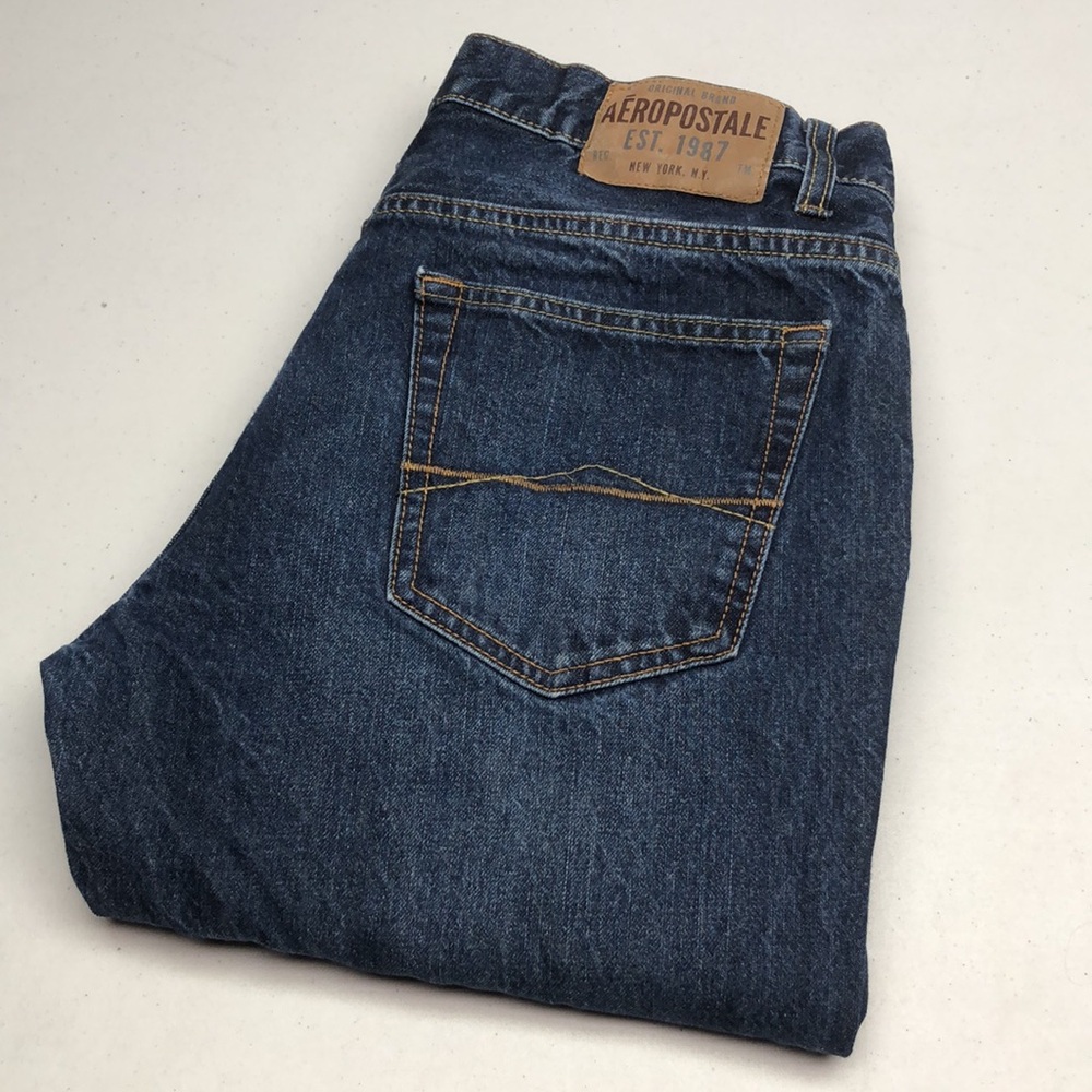 MENS AEROPOSTALE RIVINGTON SKINNY VINTAGE JEANS 32x30 ⭐️